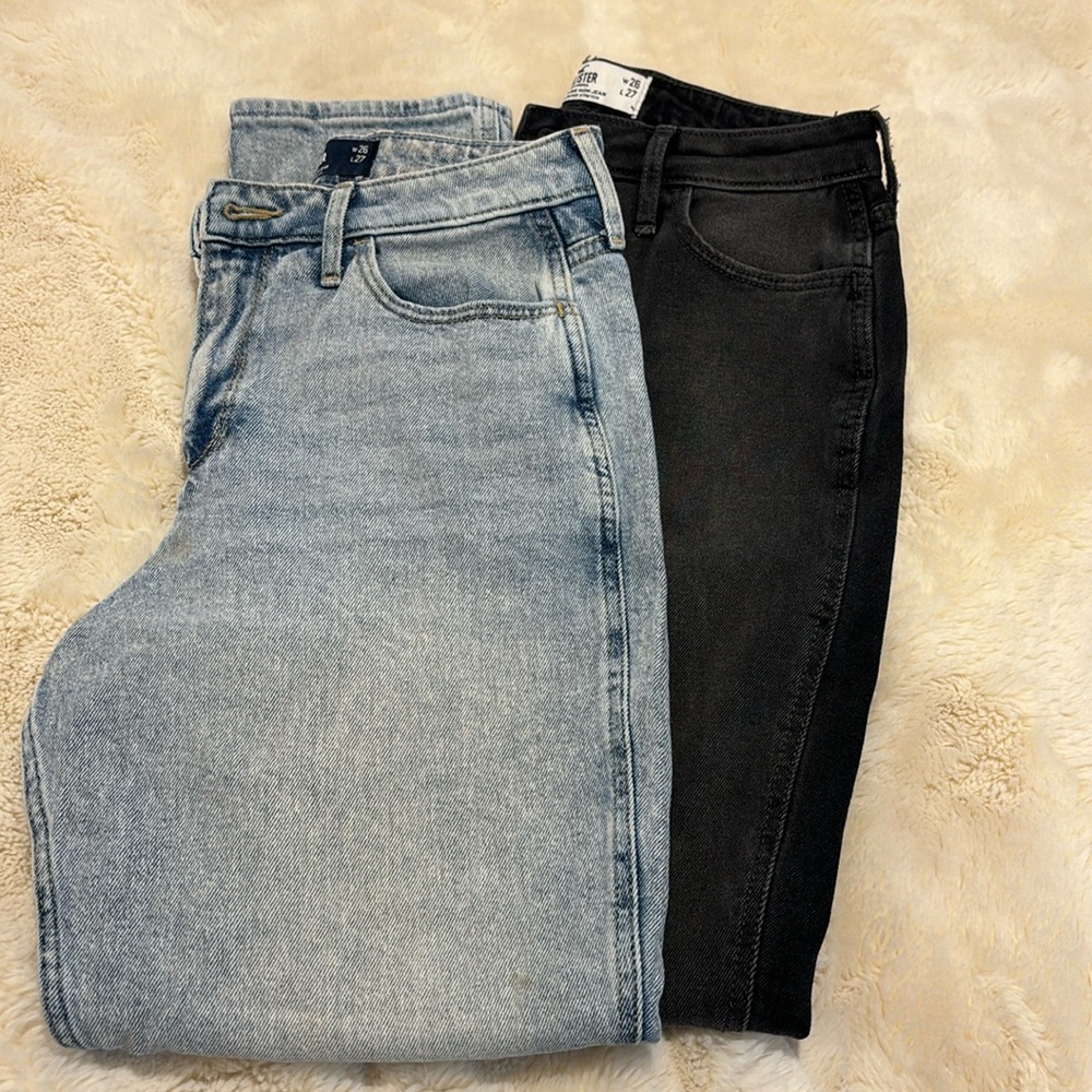Hollister mom jeans